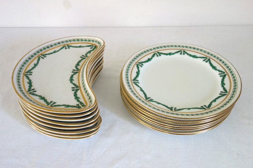16 Winkle & Co Whieldon Road plates About 1910