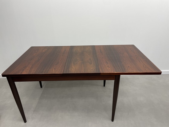 Image 1 of Table de salle à manger extensible vintage en palissandre