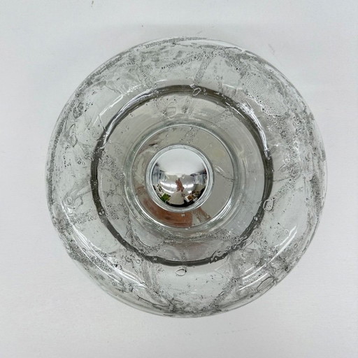 Mid Century Moderne Donut Wand- of Plafondlampen van Doria 1960