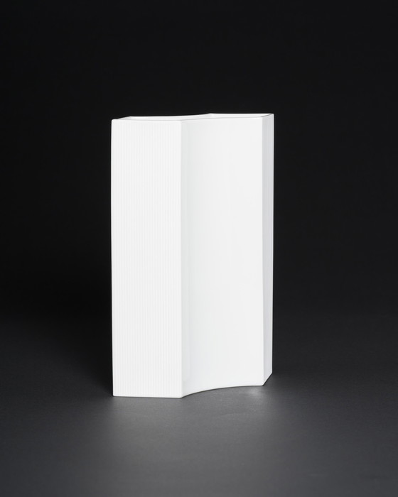 Image 1 of Vintage ROSENTHAL Sami Wirkkala Duitse bisque porseleinen vaas en kandelaars