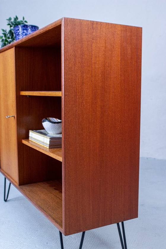 Vintage teakhouten ladekast/dressoir uit de jaren 60, midden van de vorige eeuw. – WK Möbel, Ladekasten, Wood (photo 9 of 11)