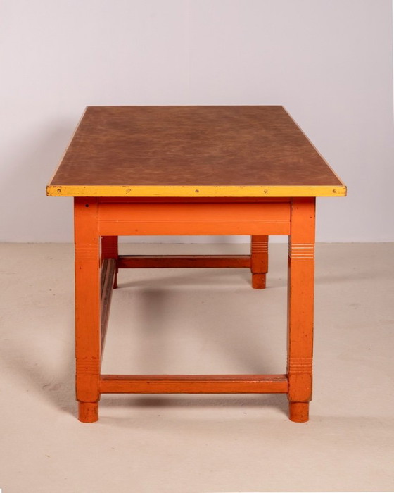 Image 1 of Martin Nyrop Copenhagen City Hall Desk, 1905 Rud Rasmussen