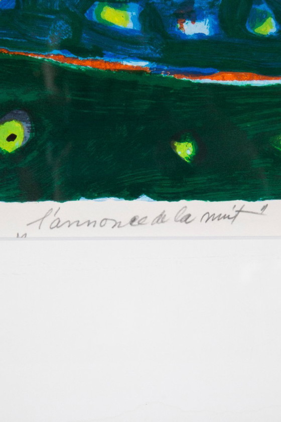 Image 1 of Guazzo - Artista: Hans Truijen - Titolo: L'annonce de la nuit