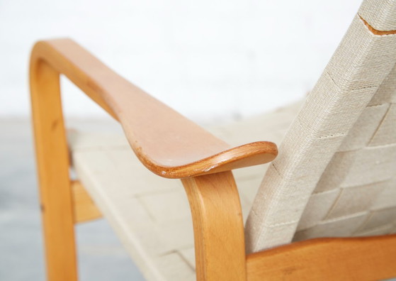 Yngve Ekström Lounge Chair 'Primo High' für Swedese, Sessel, Holz, Beige (Foto 6 von 15)