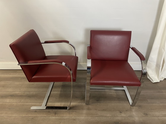 Image 1 of 2 sillas Brno de barra plana de Knoll, sillas/sillones de comedor