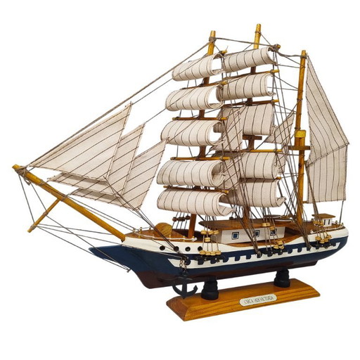 Erstaunliches Schiffsmodell aus den 1970er Jahren, „Circa Victoria 1828“. Hergestellt in England. – decoratieve objecten