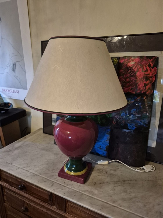 Table lamp – Ceramic, Textile (photo 2 of 6)