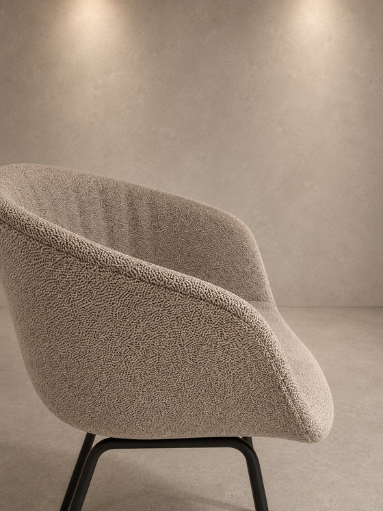 Image 1 of Hay - Chaise AAC27 Soft - Tissu Olavi 02 - Piètement noir