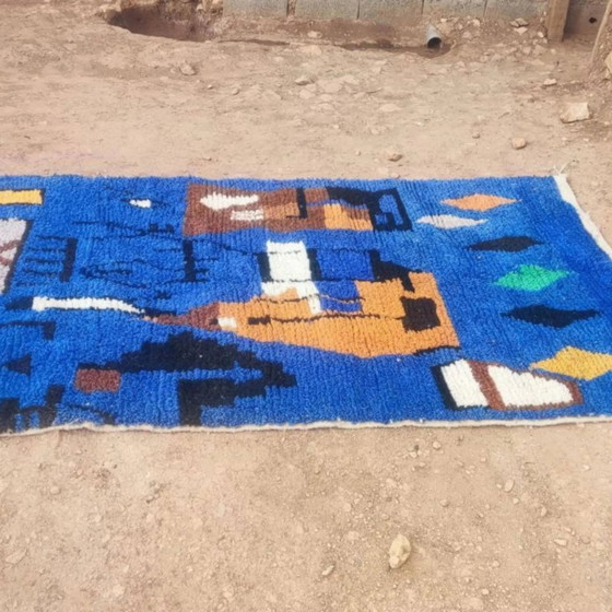 Tapis traditionnel fait main 250cm x 150cm Marocain – Wool (photo 6 of 10)