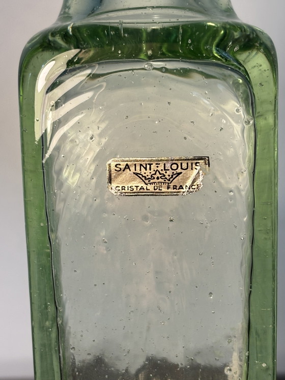 Vase Saint Louis Reproduction of Antique Glass for Louvre – Glass & Decanter, Crystal (photo 6 of 15)