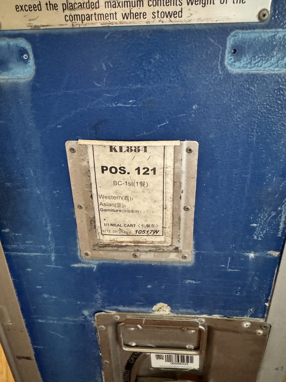 Image 1 of KLM Catering Trolley Blue