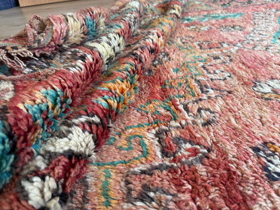 Image 1 of Grand tapis marocain vintage 394 × 204 cm – Berbère des années 1970
