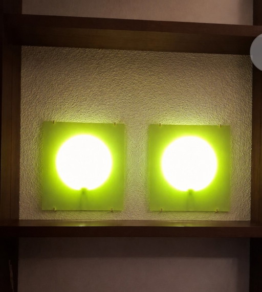 Vintage Rare IKEA Stämning Duo Green/Groen