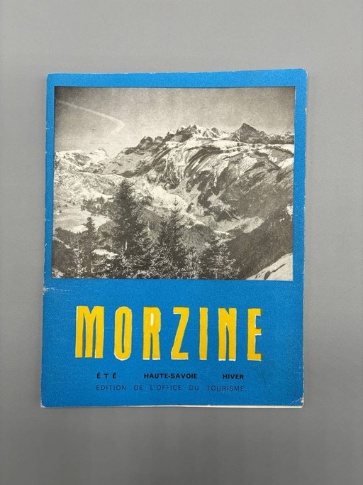 Morzine, Official Tourist Office Brochure, Haute-Savoie 1960s – giclee prints, Paper