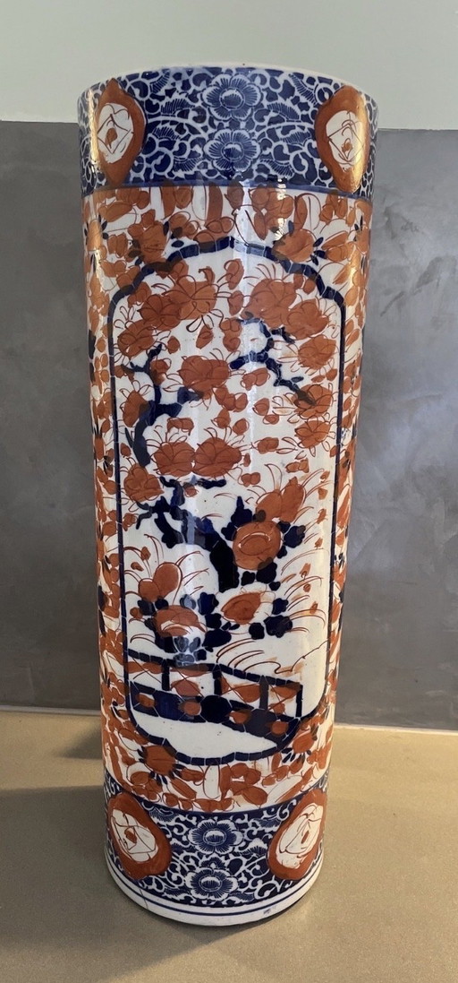 Japanese Imari floor vase