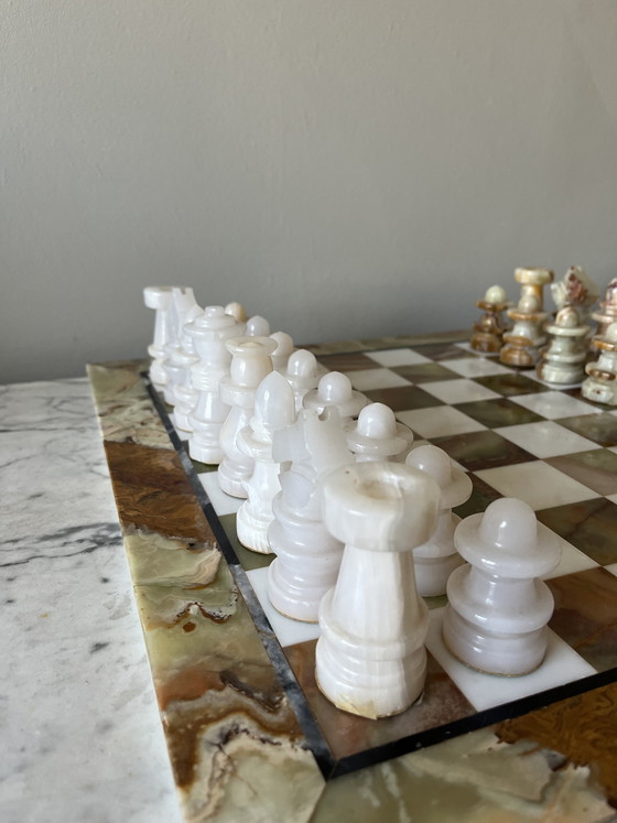 Image 1 of Grande scacchiera vintage in onice