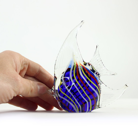 Image 1 of Statue de poisson en verre, Tchécoslovaquie, années 1960