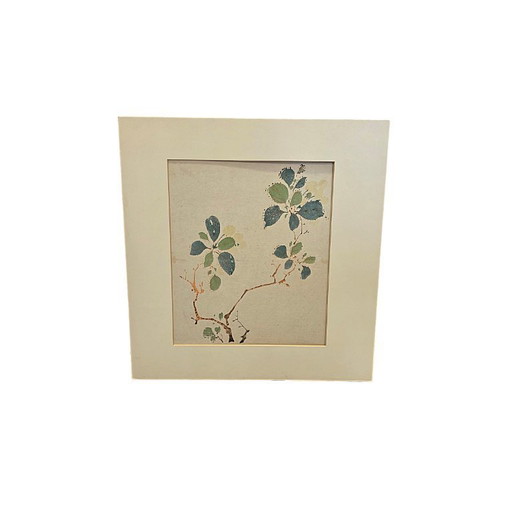 Old Chinese color woodcut no. 117, early 20th century