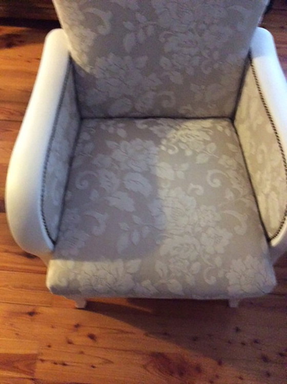 Set of Hungarian Art Deco Armchair, 1930s – Wood (photo 2 of 6)