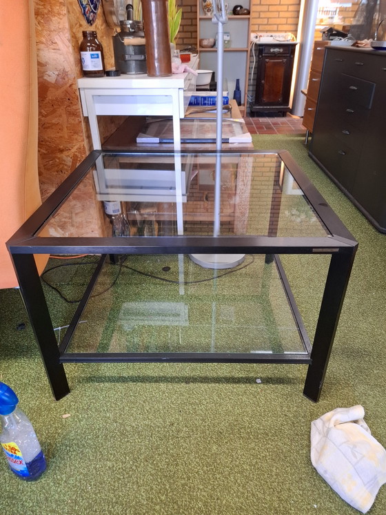 Image 1 of Pierre Vandell Paris | Table basse style Memphis | Noir avec verre