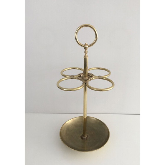 Image 1 of Vintage brass umbrella stand, 1930