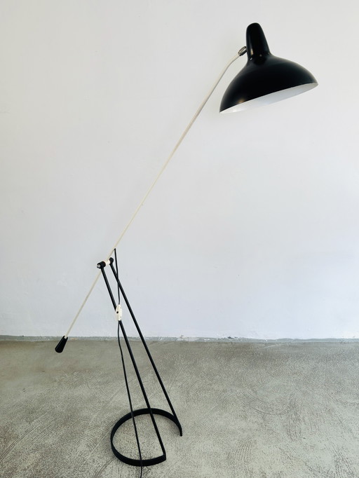 LAMPE DE SOL TIVOLI GRASSHOPPER PAR FLORIS H. FIEDELDIJ POUR ARTIMETA, PAYS-BAS, années 1950