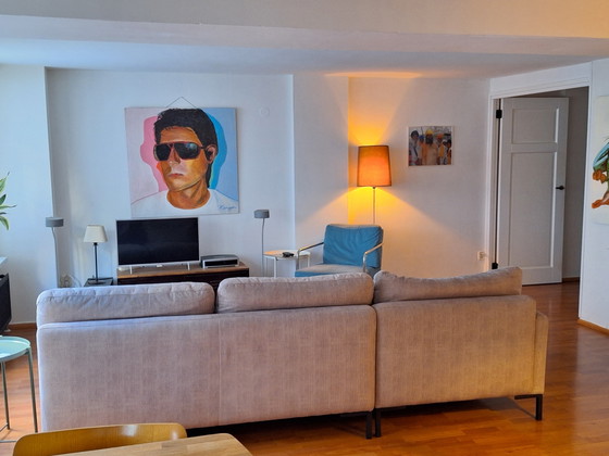 Modern corner sofa – Metal, Textile (photo 4 of 5)