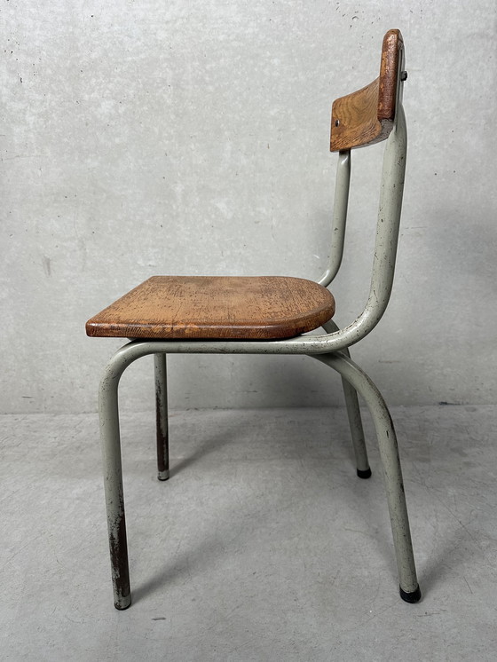 Image 1 of Sedia industriale TUBAX - Willy Van Der Meeren - 1959