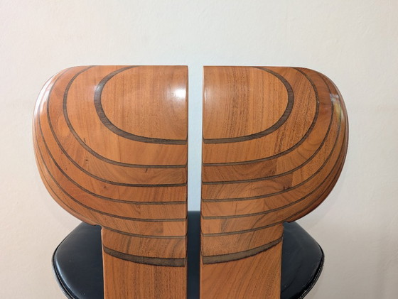 Image 1 of Mesa y ocho sillas Afra & Tobia Scarpa, Maxalto Artona Serie África