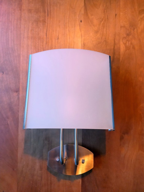 Image 1 of Lampe de table italienne élégante avec applique murale supplémentaire