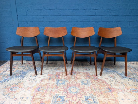 Image 1 of 4x Midcentury chairs, 1960s