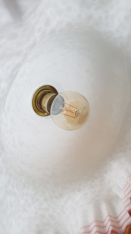 Image 1 of Grande paralume vintage in vetro di Murano - (presumibilmente) De Majo, Italia