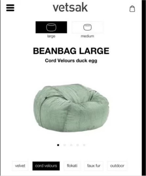 Image 1 of Pouf grande Vestak