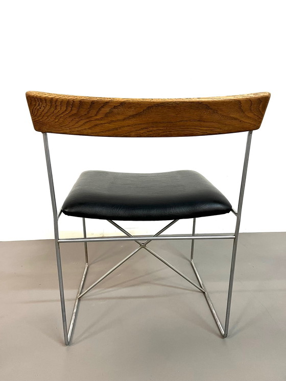 Image 1 of Zeldzame set eetkamerstoelen van Alfred Hendrickx voor Belform 1960s