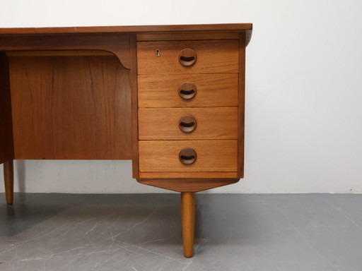 Danish desk Double-sided Teak
