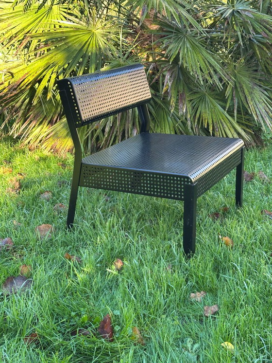 Image 1 of IKEA VINTAGE METALEN FAUTEUIL