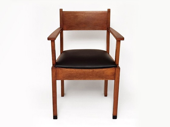 Image 1 of Silla Art Déco de la Escuela de La Haya, década de 1930