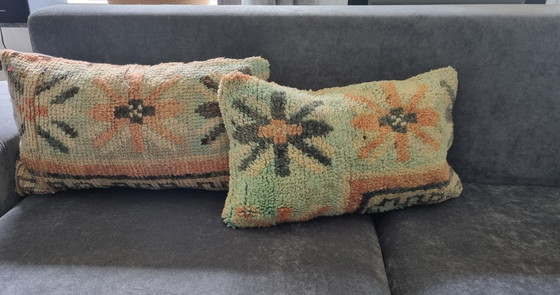 Image 1 of Marokkaanse berber kussens, vintage sierkussens 