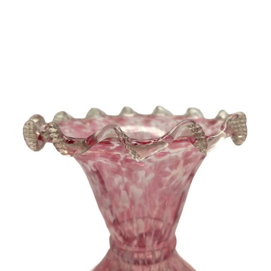 Image 1 of Set di 2 vasi Clichy Art Nouveau rosa
