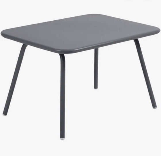 Image 1 of Fermob Luxembourg KID kinder tuintafel 76x55 Anthracite nieuw in doos