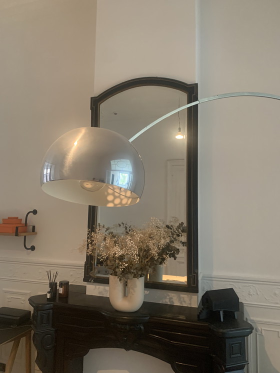 Image 1 of Originele Arco Vloerlamp Carrara Marmere