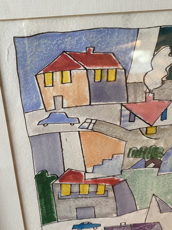 Image 1 of Un dipinto unico e originale di Paul Fickinger