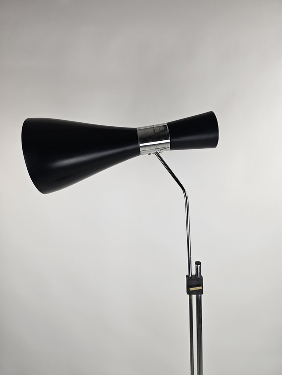 Image 1 of Lampada da terra Diabolo di Jo Hammerborg per Fog and Morup, anni '60