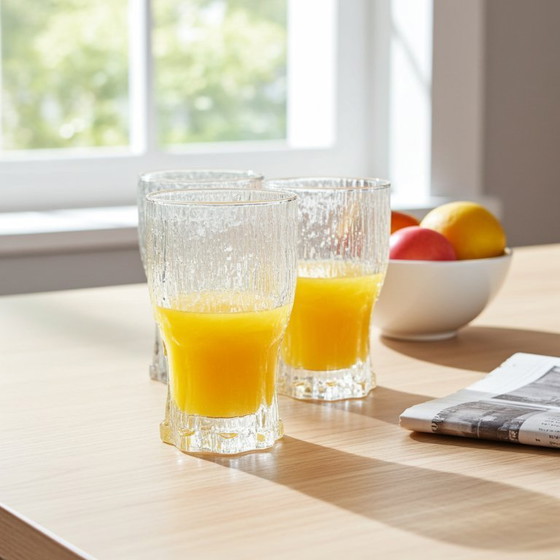 Image 1 of Iittala Aslak set of 6 Glasses Design by Timo Sarpaneva