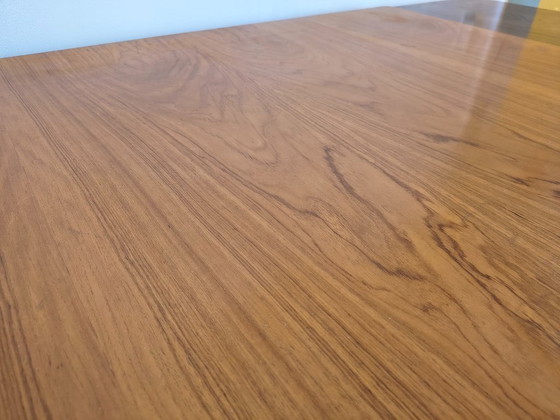 Image 1 of Danish Mid-century dining table | extendable & teak (120-198cm)