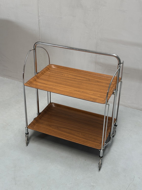 Image 1 of Carrito de servicio plegable Bremshey & Co., década de 1970