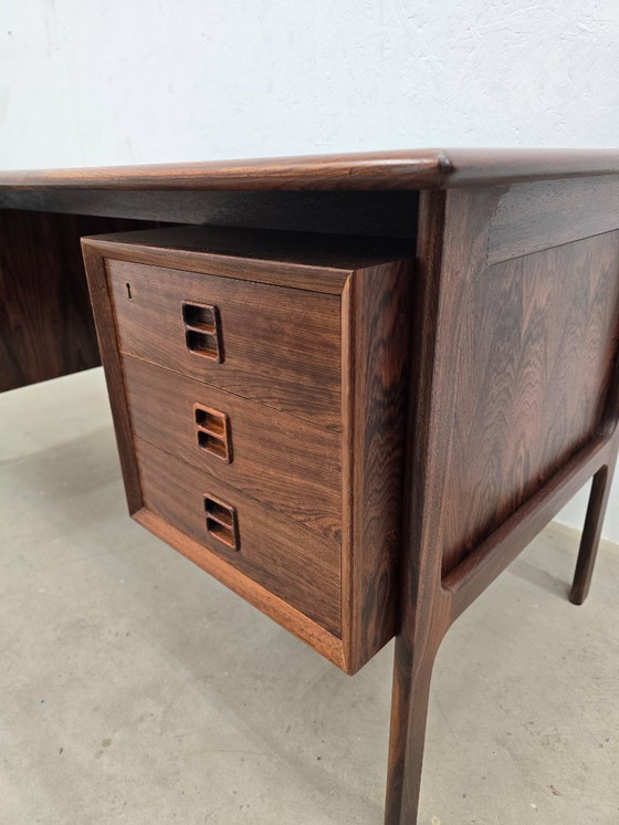 Image 1 of Rio rosewood desk by Erik Brouer for Brouer Møbelfabrik