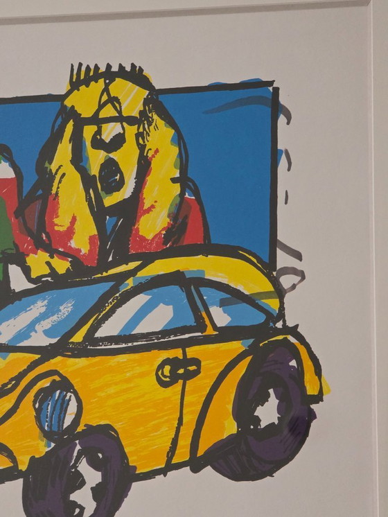 Image 1 of Herman Brood - Beetle Volkswagen - 123/200 - Hand signed