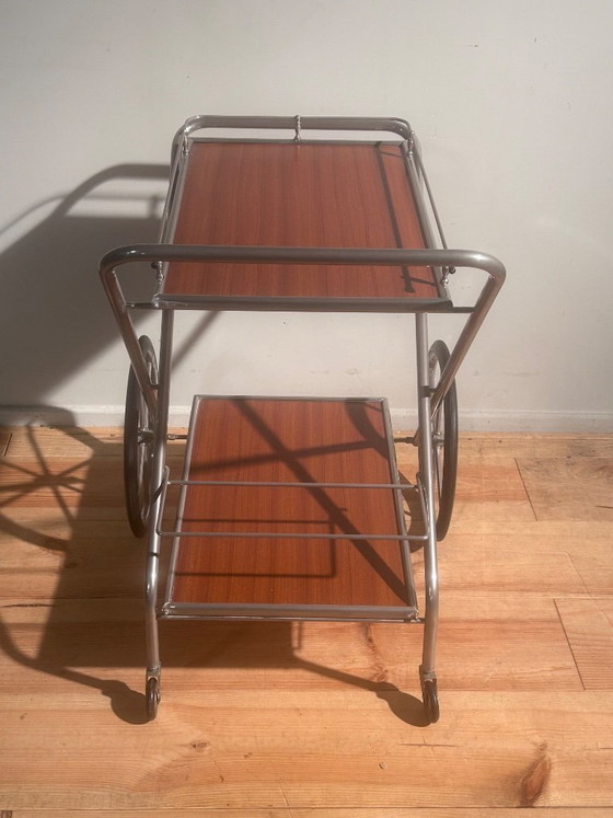 Image 1 of Carrello di servizio vintage di metà secolo
