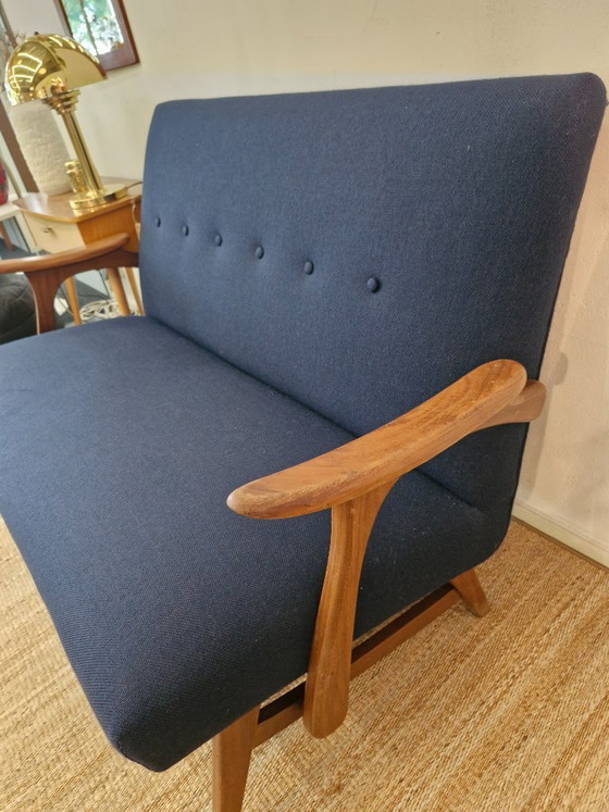 Image 1 of Vintage design teak bench from the 1960s